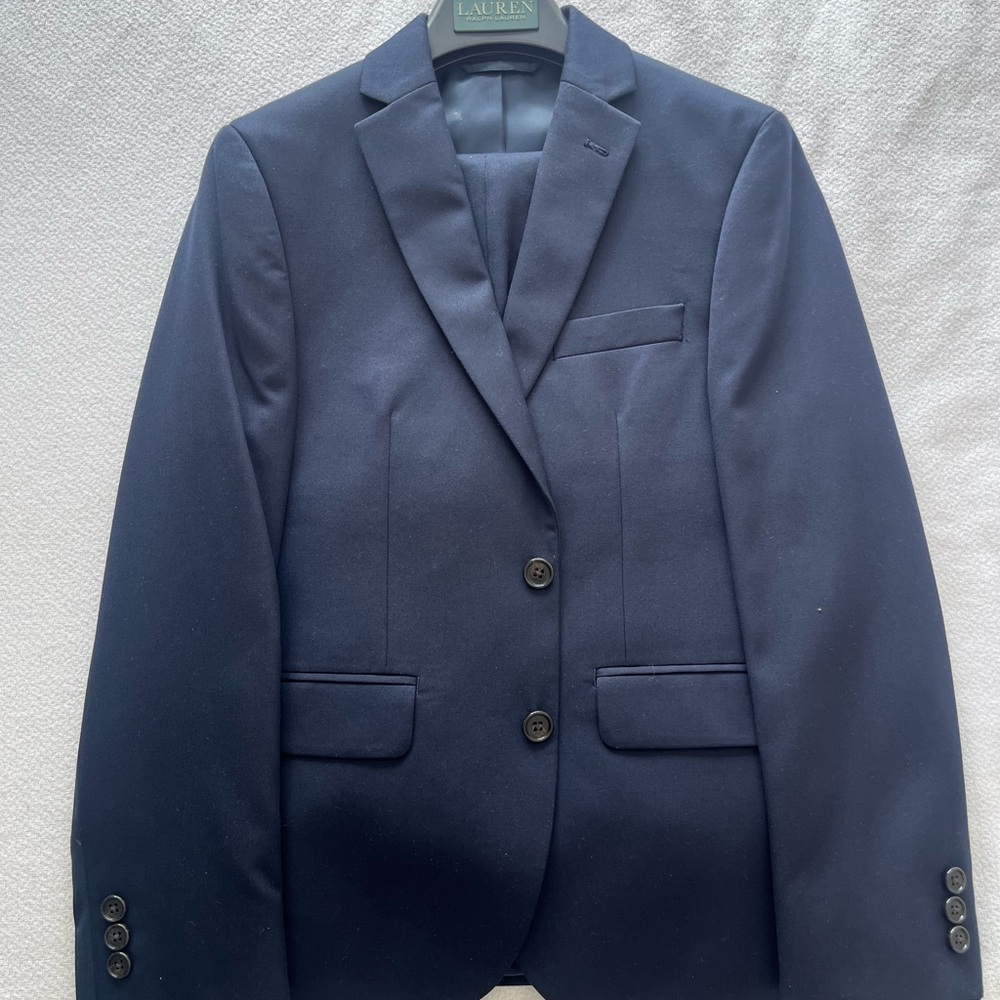 Men's Ralph Lauren Navy Suit
